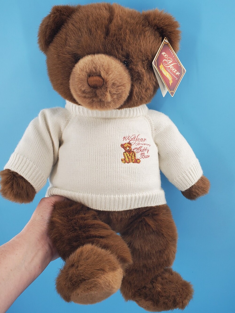 Vintage 2002 GUND Lord & Taylor anniversary bear NWT